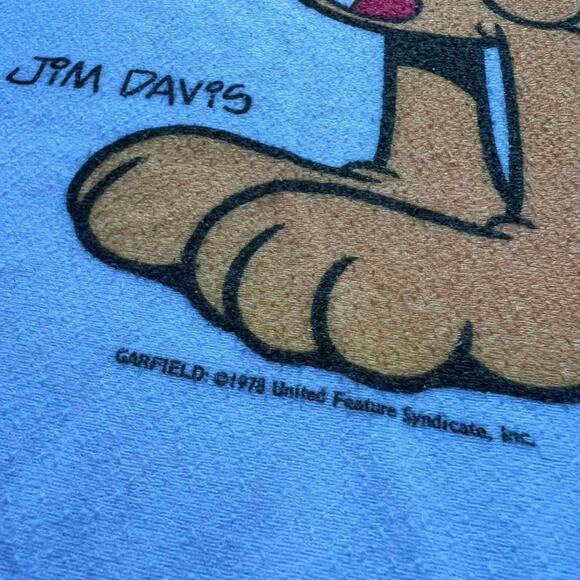 Vintage Bates-jama Garfield Christmas Nightgown size 3T 1978 Ho Ho Ho - Picture 4 of 7